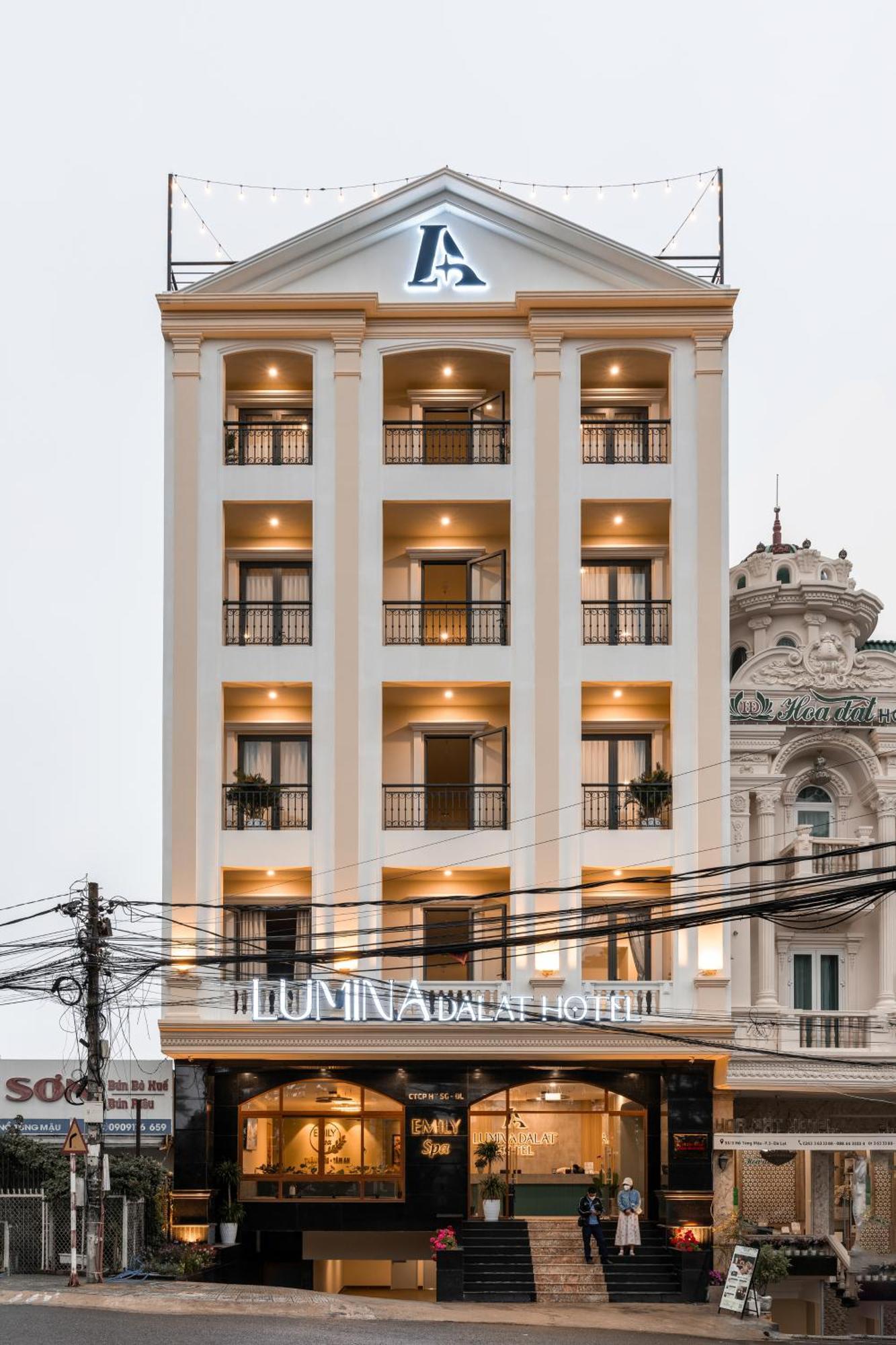 Lumina Hotel Da Lat Central מראה חיצוני תמונה