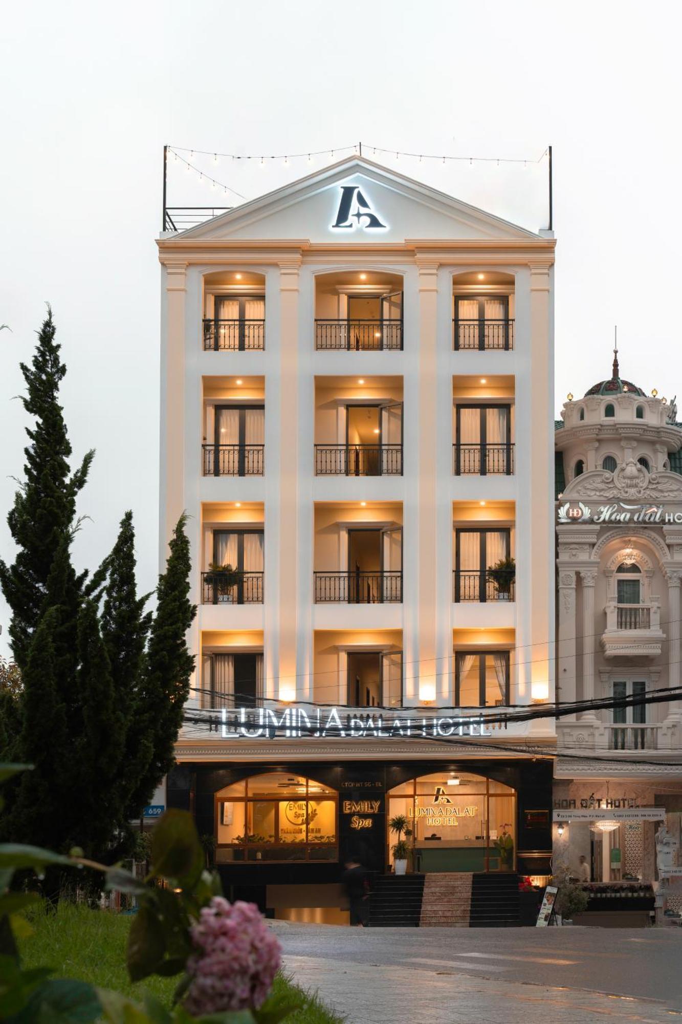 Lumina Hotel Da Lat Central מראה חיצוני תמונה