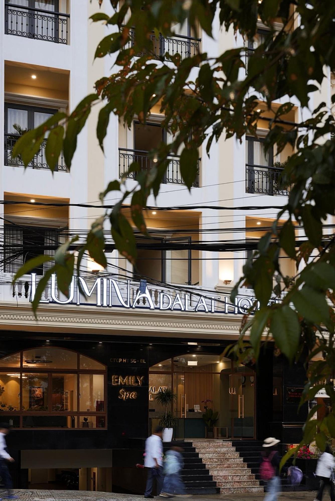 Lumina Hotel Da Lat Central מראה חיצוני תמונה
